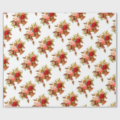 Franse decor  Rozen Cadeaupapier (Vlak)