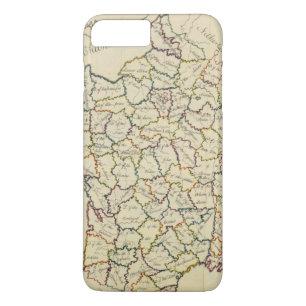 Franse departementen iPhone 8 plus / 7 plus hoesje