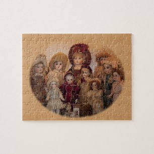 Franse Dolls en Friends Puzzle Legpuzzel