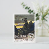 -Franse Don Quixote Opera Briefkaart (Staand voorkant)