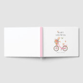 Franse envelop met bloemen gastenboek (Volledig)