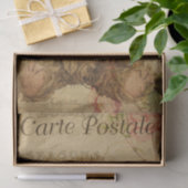 Franse ephemera Teddy Bear Rozen Floral Decoupage Tissuepapier (Geschenk)