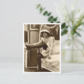 Franse Flirt - Pinup Briefkaart (Staand voorkant)