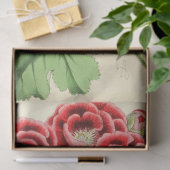  Franse Floral Ephemera ontkoppeling Roze Tissuepapier (Geschenk)