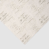 Franse Florist  advertentie Tissuepapier (Detail)