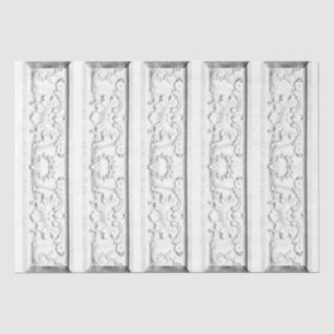 Franse Frieze Palmette-meubelen met schuifwiel ont Tissuepapier