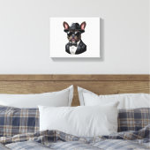 franse gangster canvas afdruk (Insitu (Slaapkamer))