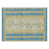 Franse geborduurde flessenlook tafelkleed (Voorkant (Horizontaal))