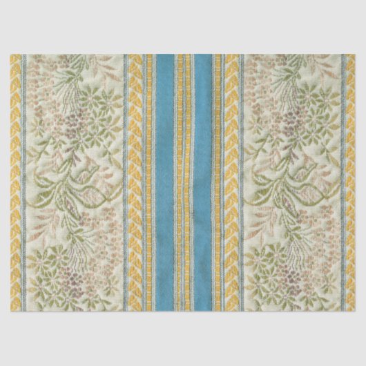 Franse geborduurde flessenlook tissuepapier (Voorkant)