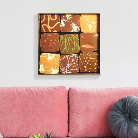 Franse geneeskunde canvas afdruk (Insitu (Woonkamer))