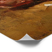 -Franse Georges Jeannin Rozen III Poster (Hoek)