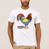 Franse gewatteerde Coq T-shirt (Voorkant)