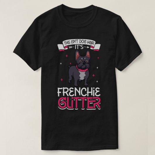 Franse glitter t-shirt (Design voorkant)