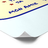 Franse Grammar Possessieve adjectieven Poster (Hoek)