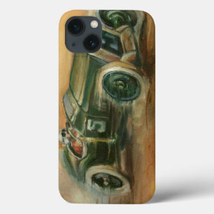 Franse Grand Prix Racecar door Ethan Harper iPhone 13 Hoesje