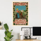 Franse groenten en fruit poster (Thuiskantoor)