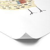 Franse Hen Art Print (Hoek)