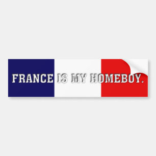 Franse homeboy bumpersticker