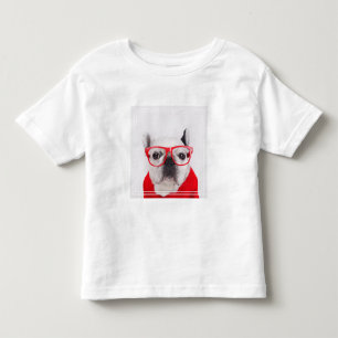 Franse hond met bril en Shirt