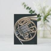 Franse hoorn briefkaart (Staand voorkant)