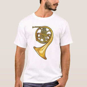 franse hoorn echte stijl.png t-shirt