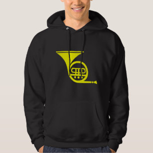 Franse hoorn - Geel Hoodie