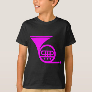 Franse hoorn - Magenta T-shirt