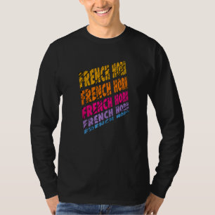 Franse Hoorn Muziekinstrument Franse Hoornspelers T-shirt