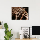 Franse hoorn poster (Thuiskantoor)