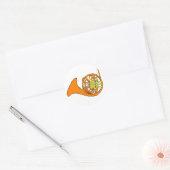 Franse hoorn Stickers (Envelop)
