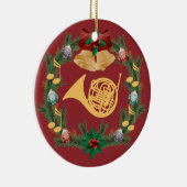 Franse Horn Ornament (Rechts)