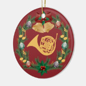 Franse Horn Ornament (Links)