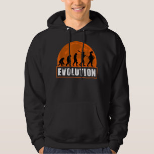 Franse Horn Player, Funny French Horn Evolution4 Hoodie