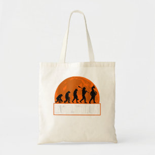 Franse Horn Player, Funny French Horn Evolution4 Tote Bag