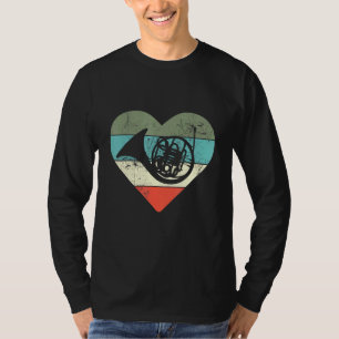 Franse Horn Players Player Marching Band Musical I T-shirt
