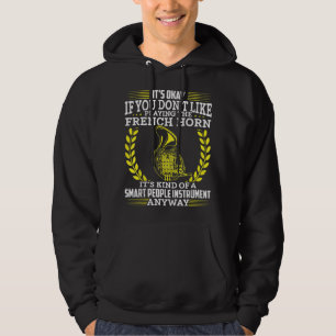 Franse Horn speelt Franse Horn Players Horn Music Hoodie