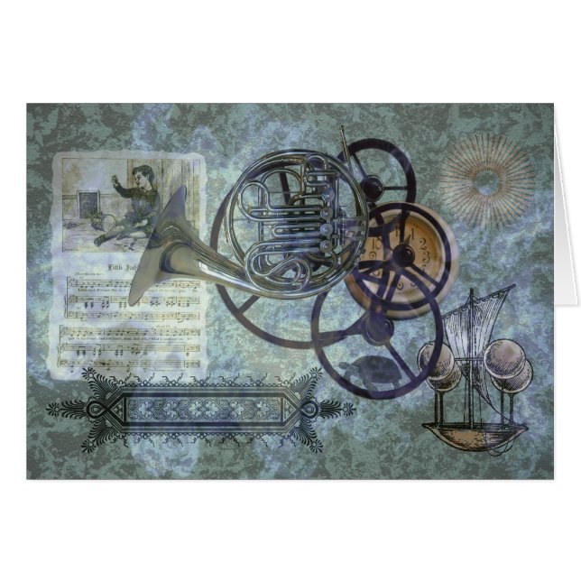 Franse Horn Steampunk Medley (Voorkant Horizontaal)