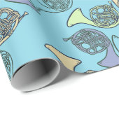 Franse Horns Band Class Cadeaupapier (Rol Hoek)