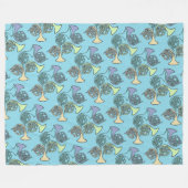 Franse Horns Band Class Fleece Deken (Voorkant (Horizontaal))