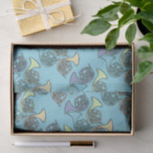 Franse Horns Band Class Tissuepapier (Geschenk)