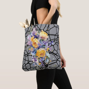 Franse Inspiratie Chic Yellow Artistic Rozen Draagtas