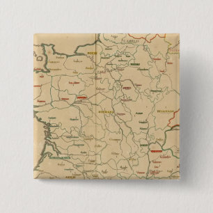 Franse instellingen vierkante button 5,1 cm