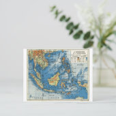  Franse kaart van Indonesië (Staand voorkant)