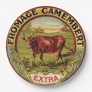  Franse kaas met melkkoe Picnic Bord