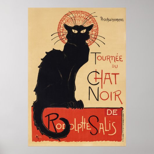 Franse kat poster (Voorkant)