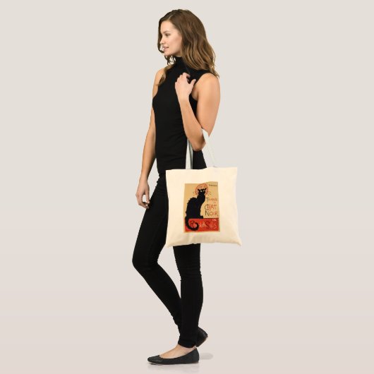 Franse kat tote bag (Voorkant (model))