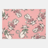 Franse katten inpakpapier vel (Voorkant 3)