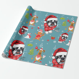 Franse kerstkerstkerstkerstkerstkerstkerstmanfranj cadeaupapier