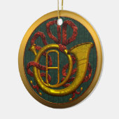 Franse kerstversiering van de deelstaat Horn Michi Keramisch Ornament (Links)