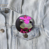 Franse kikkerknop ronde button 7,6 cm (In situ)